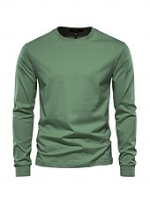 preiswerte Herrengolfkleidung-Herren Pullover Sweatshirt Rote Dunkelmarine Blau Langarm Shirt Golfkleidung, Kleidung, Outfits, Kleidung