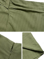 economico Pantaloncini-Per donna Chino Skort Pantaloncini a farfalla Di tendenza Streetwear Breve Vita alta Liscio comodo Morbido Comodo Media elasticità Esterno Strada Verde Estate Standard