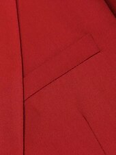 abordables Blazers para hombre-Hombre Graduación Conjunto chaqueta Negocio Fiesta de Cóctel Fiesta de Boda Moda Casual Primavera &amp; Otoño Poliéster Color sólido Botones Bolsillo Cómodo Botonadura Simple Chaqueta de sport Negro