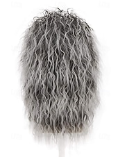 halpa Historialliset peruukit-aikuiset miehet naiset pitkä kihara peruukki 70-luku 80-luku rokkari mullet halloween-asu cosplay-peruukki carvinalille