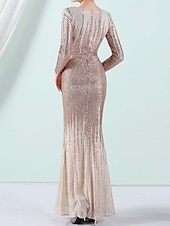 preiswerte GRÜN-Strandhochzeit Anzug Mutter der Braut 3-teiliges Set Nadelstreifen Elegant Klassisch Einfach Spitzrevers Knöchellang Lange Ärmel mit Knöpfen Einfarbig