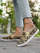 abordables Baskets femme-chaussures à enfiler en toile à imprimé mandala vibrant pour femmes – chaussures plates décontractées et confortables pour le quotidien et les voyages