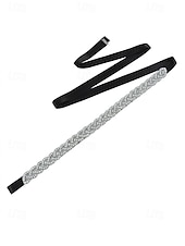 cheap Women&#039;s Belt-Crystal Rhinestone Bridal Waistband – Elegant Wedding Dress Belt for Women – Perfect for Bridal Gowns, Weddings and Special Occasions