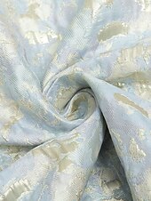 voordelige Cocktailjurken-Brocade A-Lijn Cocktailjurken Feestjurk Bruiloft Bruiloft Gast Thee Lengte Mouwloos Vierkante Hals Polyester met Bloemen Jurken Bruiloft Gast Jurk
