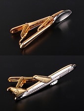 preiswerte Krawatten &amp;amp; Fliegen für Herren-Vergoldete Krawattenklammer für Herren mit Gabel, Messer und Hammer – einzigartiges und stilvolles Design – perfekt für Hochzeiten, formelle und kreative Anlässe