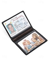 cheap Wallets-Men&#039;s RFID Blocking Wallet, Premium Cowhide Leather, Slim Design with Multiple Card Slots and ID Window – Secure and Stylish Wallet for Everyday Use Wine Black Dark Green