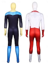 abordables Déguisements pour hommes-Invinciboy Cosplay Costume de cosplay Combinaison Cosplay for Garçons Enfant Adulte Carnaval Mascarade Événement / Fête Mascarade