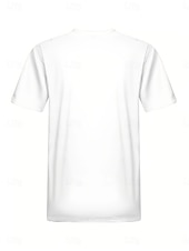 abordables T-shirt floral-Femme T shirt Floral Décontractées Manche Courte Col Rond Hauts réguliers du quotidien Imprimer Blanche Eté