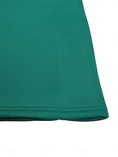 preiswerte Kentucky Kleid-Kentucky Derby Damen Midi Kleid A-Linie Kleid Fit And Flare Kleid Elegant Party Cocktail Hochzeitsgast Verlobung Cocktailparty Reguläre Passform Grafisch Ärmellos V-Ausschnitt Schwarz Weiß Rot