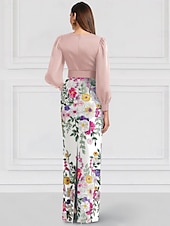 billige Kjole med skjæring-A-Linje kveldsdrakt elegant kjole formell bryllup gulvlengde lang erme en skulder sateng med sløyfer splitt broderi