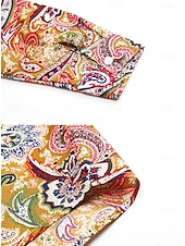 Χαμηλού Κόστους Αριστος-Ρετρό / Βίντατζ Δεκαετία '70 Πουκάμισο Χίπισσα Λαχούρι Φανταχτερή Φόρεμα Ανδρικά Πάρτι Καθημερινά Ρούχα Παρέλαση Υπερηφάνειας Ενηλίκων Πουκάμισο