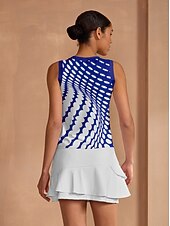 בגדי ריקוד נשים חולצת טניס כחול ללא שרוולים צמרות נשים בגדי גולף בגדי תלבושות ללבוש ביגוד זול בגדי גולף נשים-בגדי ריקוד נשים חולצת טניס כחול ללא שרוולים צמרות נשים בגדי גולף בגדי תלבושות ללבוש ביגוד