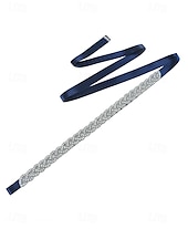 cheap Women&#039;s Belt-Crystal Rhinestone Bridal Waistband – Elegant Wedding Dress Belt for Women – Perfect for Bridal Gowns, Weddings and Special Occasions