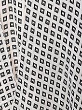 abordables Falda cruzada-Mujer Bañadores Tapadera Vestido de Baño Traje de baño Vacaciones Ropa de playa Geométrico Escote en Pico Manga Larga Trajes de baño