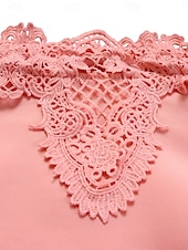 billige Kentucky-kjole-Kentucky Derby Kvinners Maxikjole Sexy Kjole Puffermansjett Kjole Elegant Formell Fest Bryllupsgjest Forlovelse Regular Fit Grafisk 3/4 Lengde Erme Off Shoulder Svart Hvit Rosa Rød