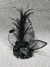 cheap Fascinators-Fascinators Feathers Net Veil Hat Wedding Horse Race With Feather Cap Headpiece Headwear