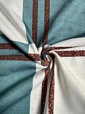 olcso Grafikai bolt Ujjatlan felsők és Camis-Női camisole ujjatlan tank top kockás napi ujjatlan beugró nyakú napi gombos nyomtatás kék nyár