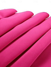 preiswerte Kentucky Kleid-Kentucky Derby Damen Midi Kleid A-Linie Kleid Fit And Flare Kleid Elegant Formal Party Hochzeitsgast Verlobung Reguläre Passform Grafisch Ärmellos Eine Schulter Weiß Pink Rot Fuchsia