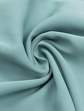 voordelige Cocktailjurken-Zeemeermin  Trompet Avondjurk Elegante Jurk Formele Bruiloft Vloer Lengte Lange Mouw Cowl Hals Stretch Crêpe met Plooien Split