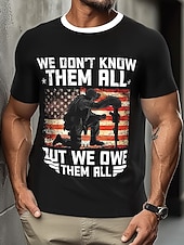  4th of July 2026 250th Memorial Day Patriotic Patriot Graphic US Flag Short Sleeve T-Shirt Outdoor Sports Street