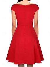 preiswerte abendkleider-Damen kleid lang Casual kleid Maxidress A Linie Kleid Basic Brautkleider schlicht Urlaub Party Arbeit Regular Fit Glatt Ärmellos Rundhalsausschnitt Schwarz Wein Rote Sommer Frühling
