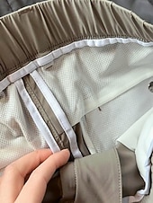 billiga Herrgolfkläder-Herr Golfbyxor Svart Khaki grön Grå Underdelar Golfkläder Kläder Outfits Bär kläder