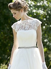 cheap Women&#039;s Belt-Crystal Rhinestone Bridal Waistband – Elegant Wedding Dress Belt for Women – Perfect for Bridal Gowns, Weddings and Special Occasions