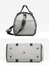 abordables Bolsos de viaje-Bolsa de viaje para traje de hombre, bolsa de lona: diseño espacioso de bolsa de lona, cierre de cremallera, varios colores, duradera y elegante, perfecta para viajes de negocios, viajes y ocasiones especiales.