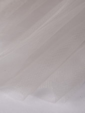 baratos Comprimento do chá-Vestido A-Line Mãe da Noiva Convidada de Casamento Elegante Decote Transparente Midi de Chiffon com Tule e Mangas 3/4 com Pregas e Aplicações 2025