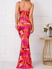 tanie Eleganckie sukienki kwiatowe-Damskie Sukienka mini Codzienne sukienki Sukienka maxi Sukienka w kwiatki Letnie sukienki Elegancki Codzienny Bez rękawów Urlop Codzienny Randka Regularny Kwiaty Bez rękawów Cienkie ramiączka Blush