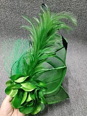 cheap Fascinators-Fascinators Feathers Net Veil Hat Wedding Horse Race With Feather Cap Headpiece Headwear