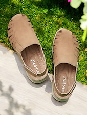 preiswerte Komfortsandalen-Slingback-Freizeitsandalen für Damen – geschlossene Schuhe mit Cut-out-Design, bequem für den Alltag und Frühlings-/Sommeranlässe