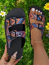 Χαμηλού Κόστους Γυναικεία παπούτσια-Η 250η Επέτειος των Ηνωμένων Πολιτειών Γυναικεία Σάνδαλα με Πολύχρωες Πεταλούδες και Ρυθμιζόμενο Μπuckle – Ζωντανά Καλοκαιρινά Σάνδαλα Slip-On για Παραλία Διακοπές και Casual Χρήση