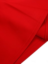 ieftine rochie Kentucky-Kentucky Derby Pentru femei Rochii Midi Rochie A line Rochie de vară Rochie Fit And Flare Rochie cu maneci bufante cocktail Rochii Semi Formale Kentucky Derby Invitat la nunta Logodnă Petrecere cu