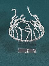 billige Bryllup og hendelser-Hodeplagg Rhinestone bryllup Elegant Vintage med krystaller hodepynt hodeplagg