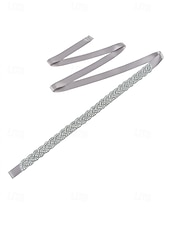 cheap Women&#039;s Belt-Crystal Rhinestone Bridal Waistband – Elegant Wedding Dress Belt for Women – Perfect for Bridal Gowns, Weddings and Special Occasions