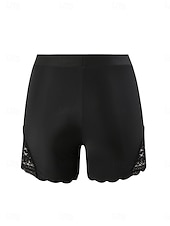 abordables Bas de bikini-Femme Maillots de Bain Caleçon extensible Maillot de bain Dentelle Patchwork Vacances Tenues de plage Couleur unie Sans Manches Maillots de bain