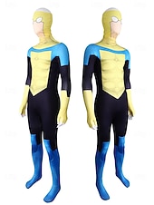 abordables Déguisements pour hommes-Invinciboy Cosplay Costume de cosplay Combinaison Cosplay for Garçons Enfant Adulte Carnaval Mascarade Événement / Fête Mascarade