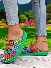Χαμηλού Κόστους Γυναικεία παπούτσια-Η 250η Επέτειος των Ηνωμένων Πολιτειών Γυναικεία Σάνδαλα με Πολύχρωες Πεταλούδες και Ρυθμιζόμενο Μπuckle – Ζωντανά Καλοκαιρινά Σάνδαλα Slip-On για Παραλία Διακοπές και Casual Χρήση