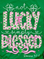 cheap St Patrick's T-shirts-St. Patrick's Day Women's T Shirt Animal Casual Short Sleeve Round Neck Regular Tops Daily Print Green Summer