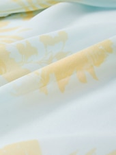 billige Festkjoler-A-Linje Festkjoler Blomster Kjole Bryllups gjest Ferie Gulvlengde Lang Erme V Utenkropp Polyester med Mønster Stroppe Bryllups gjest Kjole 2025