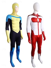 abordables Déguisements pour hommes-Invinciboy Cosplay Costume de cosplay Combinaison Cosplay for Garçons Enfant Adulte Carnaval Mascarade Événement / Fête Mascarade