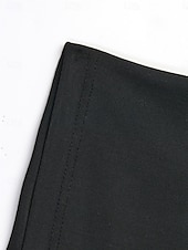 billiga Bikiniunderdelar-Dam Badkläder Stretchiga boxershorts Baddräkt Hög midja Semester Standkläder Blommig Ärmlös Baddräkter