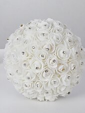 abordables Fleurs de mariage-Fleurs de poignet de mariage Bouquets Mariage / Soirée / Fête PVC (Polyvinylchlorid) A Fleurs