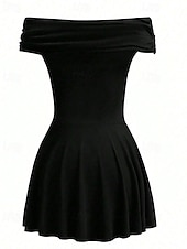 Damskie Sukienka mini Czarna sukienka Sukienka na studniówkę Codzienne sukienki Sukienka koktajlowa Moda Na zewnątrz Impreza Święto Regularny Równina Bez rękawów Z odsłoniętymi ramionami Czarny Lato tanie Kobieta czarna sukienka-Damskie Sukienka mini Czarna sukienka Sukienka na studniówkę Codzienne sukienki Sukienka koktajlowa Moda Na zewnątrz Impreza Święto Regularny Równina Bez rękawów Z odsłoniętymi ramionami Czarny Lato