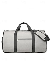 abordables Bolsos de viaje-Bolsa de viaje para traje de hombre, bolsa de lona: diseño espacioso de bolsa de lona, cierre de cremallera, varios colores, duradera y elegante, perfecta para viajes de negocios, viajes y ocasiones especiales.