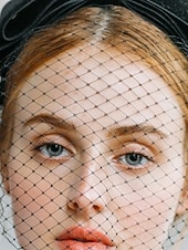 Χαμηλού Κόστους Φασινάτορες-Κεφαλομαντία Τούλι Υλικό Ιπποδρομία Βίντατζ Γλυκό Με Κεφαλομαντία Από Τούλι