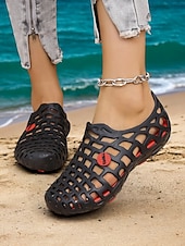 cheap Women-Women's Breathable Hollow Out Beach Shoes - Lightweight Slip-On Water Shoes for Beach &amp; Outdoor Activities