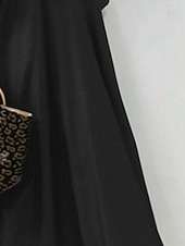 economico Vestiti-Per donna Abito Lungo Maxi Abito Abiti ispirati al lino Vestito Casual Moda Moderno Quotidiano Uscire Weekend Vestibilità regolare Semplice Mezza Manica Scollo a V Nero Marrone Blu scuro Grigio Estate