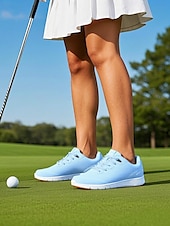 preiswerte Damen Golfschuhe-Damen Golf Sneaker - bequeme Passform mit strapazierfähiger Sohle, geeignet für lange Tage auf dem Golfplatz